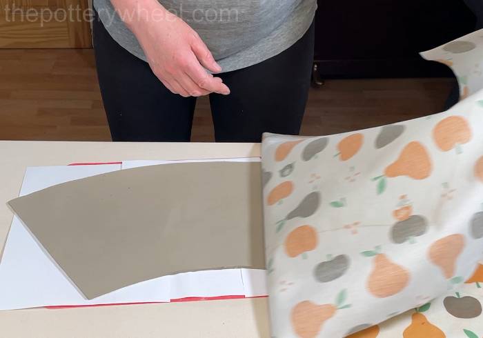 peeling of the rolling cloth