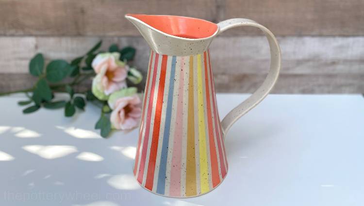 How to Make A Slab Pottery Flower Jug Vase