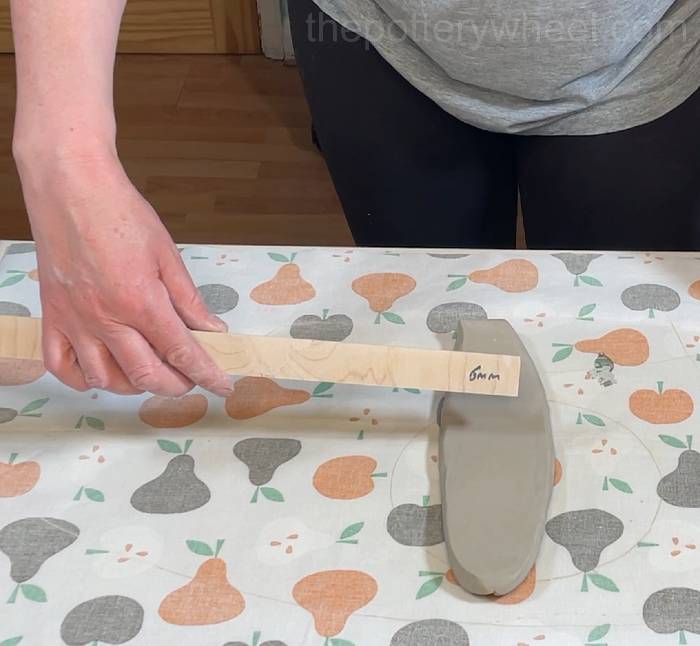 using a 6mm clay roller guide