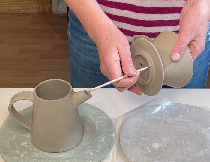 trimming the flange