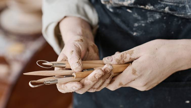tools for hand building pottery