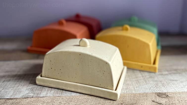 How to Make a Slab Pottery Butter Dish