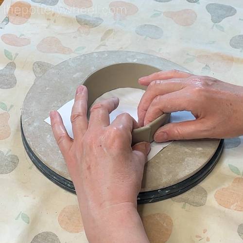 blending the short ends together